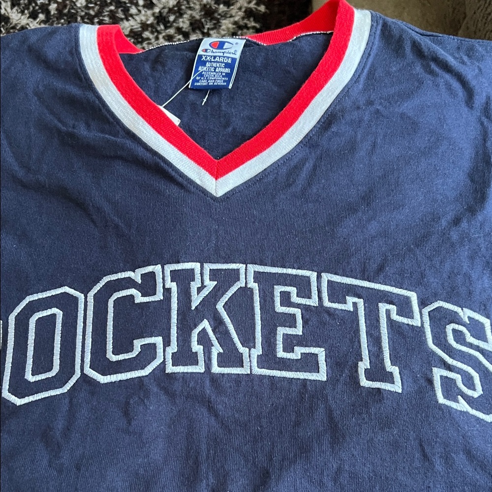 Champion Blue and Red Athletic T-Shirt size XXL